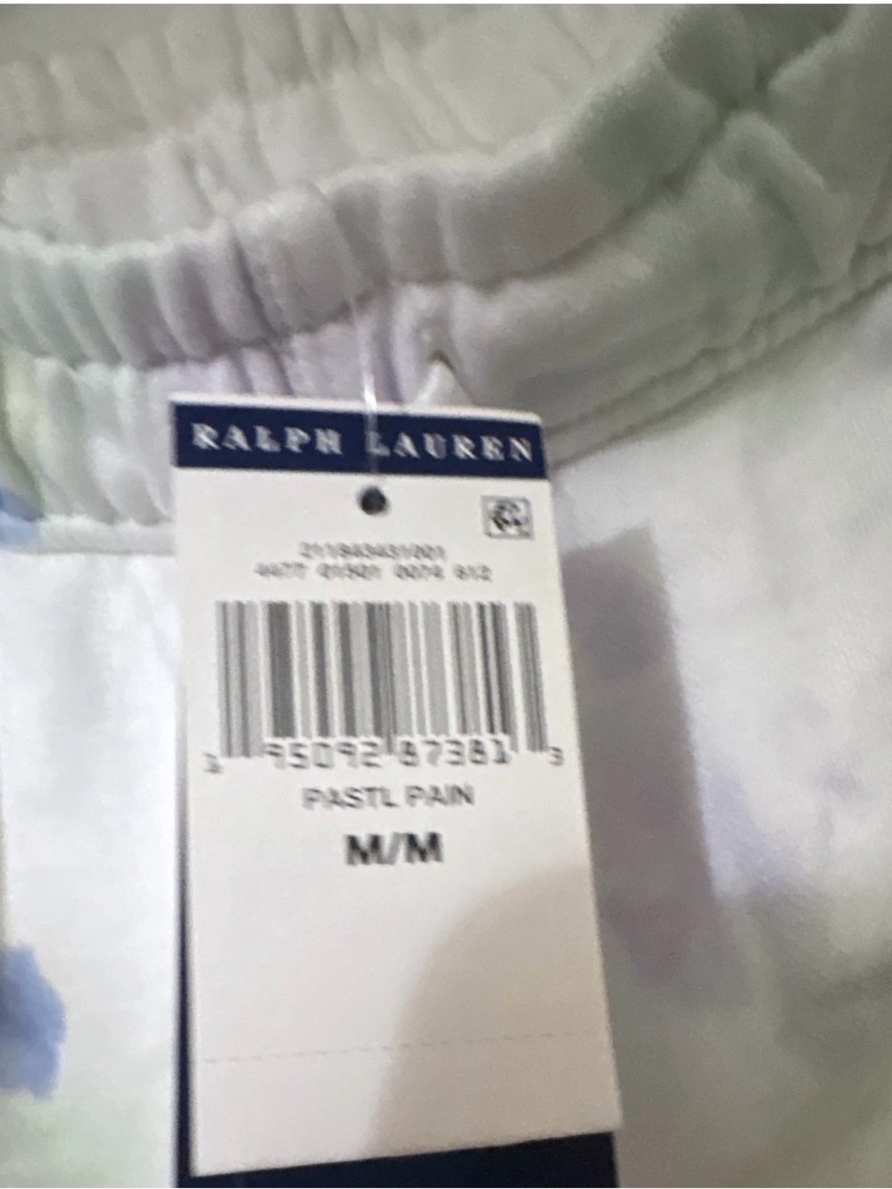 Polo by Ralph Lauren White Shorts with Pastel Accents